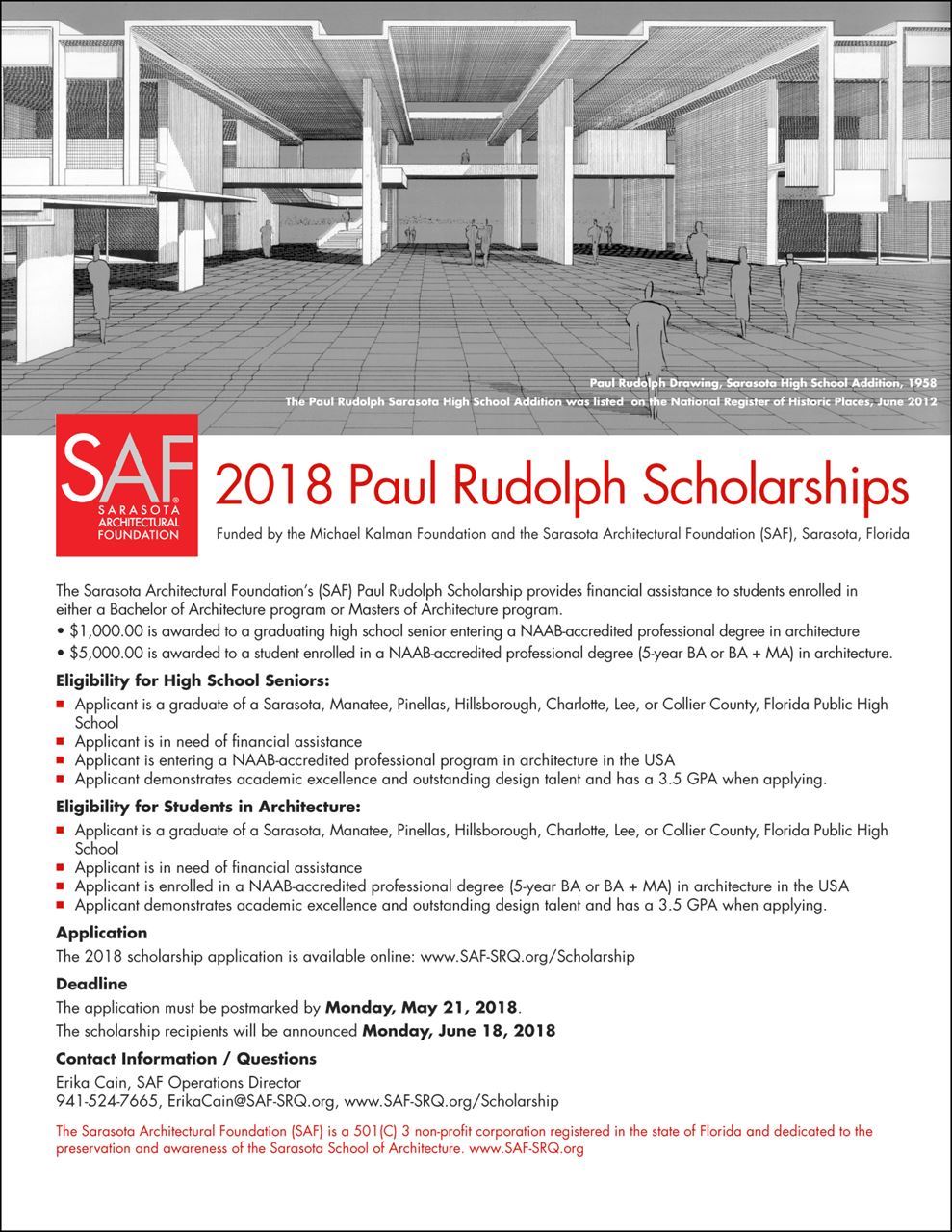 SAF Scholarship Application SAF Scholarship Application